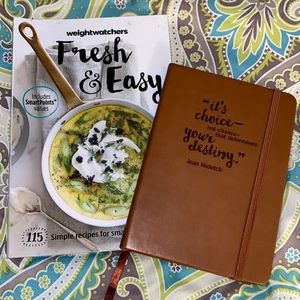 Weight Watchers Cookbook + Nutrition Food Journal